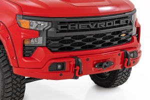 Chevrolet Silverado 1500 Bumper - Front - Rough Country - FXS - Red Hot - '23-'26